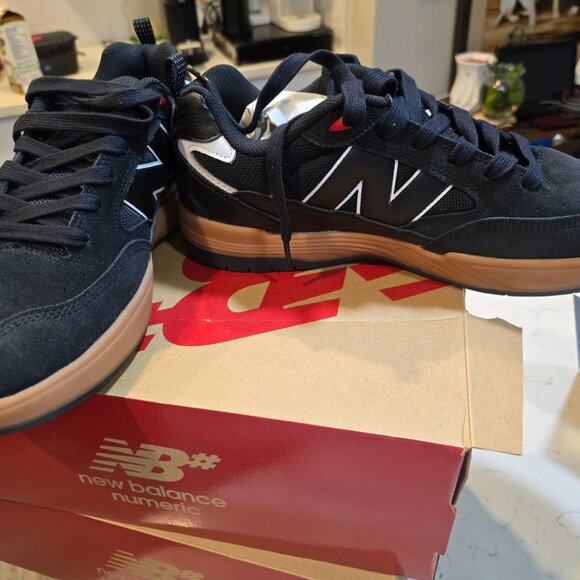 NB Numeric Tiago Lemos 808 Light Black/Gum NM808LBG Mens 12 Skateboarding NEW - Picture 3 of 15